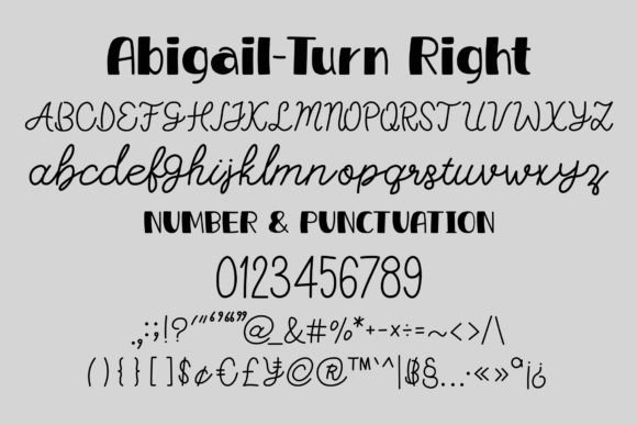 Abigail Groovy Font - Preview 6