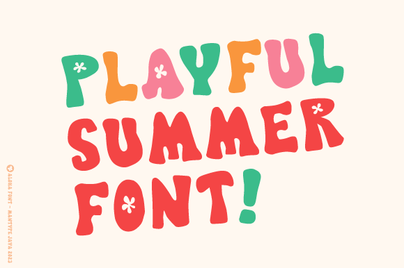 Aloha Font - Preview 2