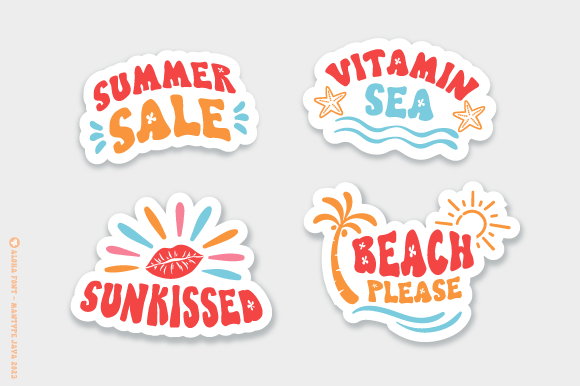 Aloha Font - Preview 3