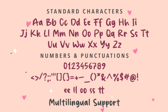 Angella Dreams Font - Preview 4