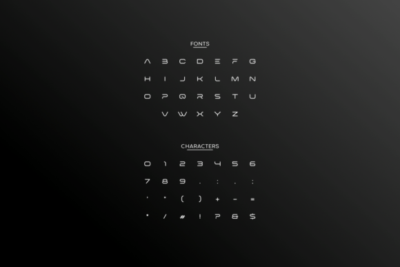 Bropames Font - Preview 2