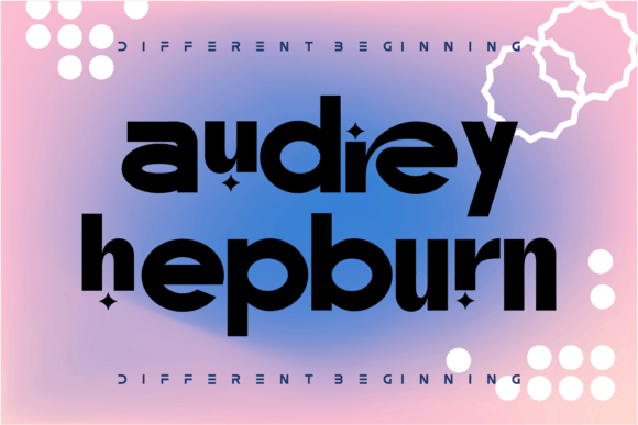 Different Beginning Font - Preview 5