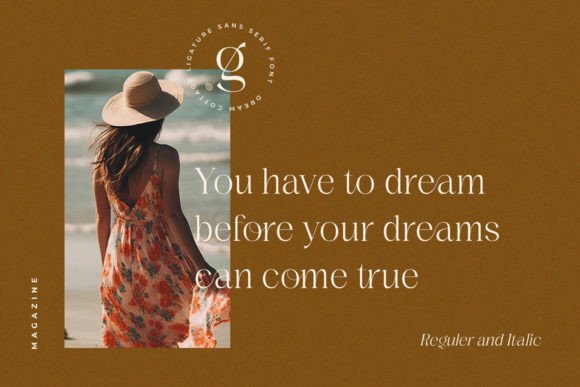 Dream Cottage Font PNG with transparent background - Preview 1