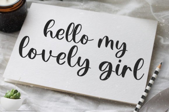 Falling in Love Font - Preview 5