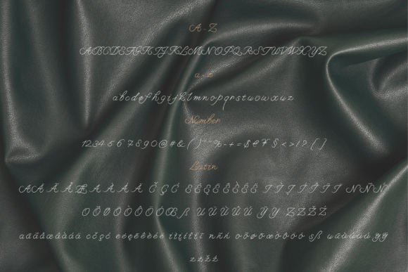 Goodly Font PNG with transparent background - Preview 3