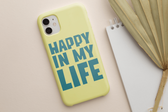 Herby Paper Font PNG with transparent background - Preview 4