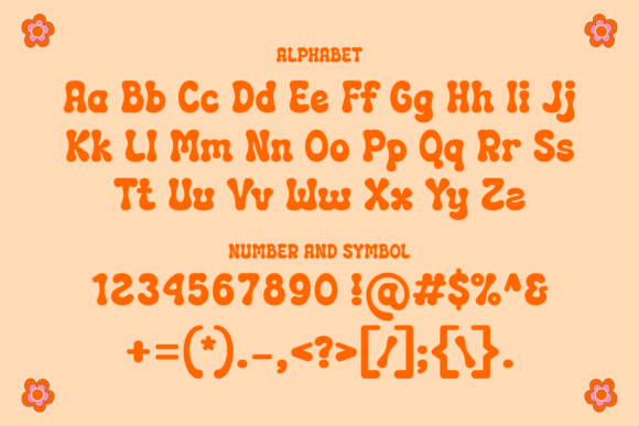 Human Peace Font PNG with transparent background - Preview 5