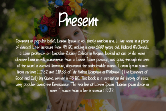 Kids Homes Font PNG with transparent background - Preview 2