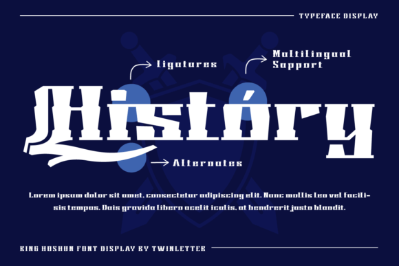 King Hoshun Font - Preview 1