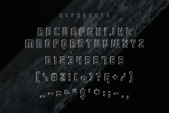 Kordeva Font PNG with transparent background - Preview 1