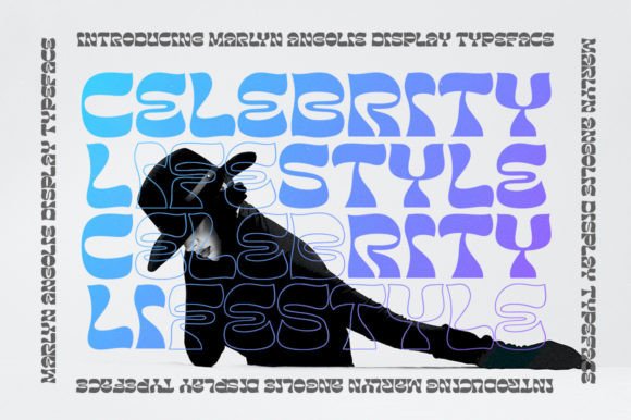 Marlyn Angolie Font PNG with transparent background - Preview 4