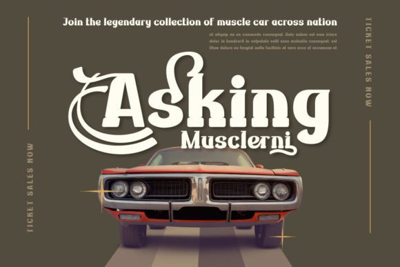 Masheu Font PNG with transparent background - Preview 3