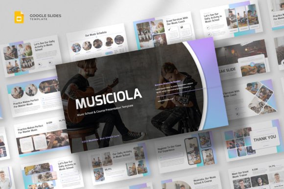 Music School & Course Google Slides