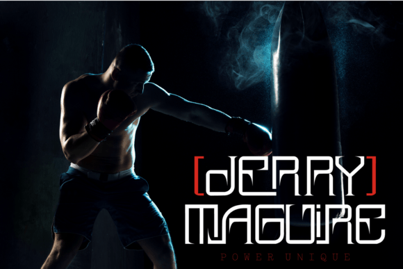 Power Unique Font PNG with transparent background - Preview 4