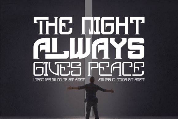 Power Unique Font PNG with transparent background - Preview 5