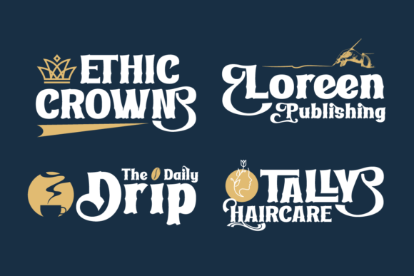 Ridasbin Font PNG with transparent background - Preview 2