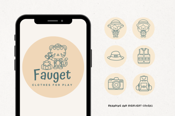 Camping Doodle Font - Preview 5