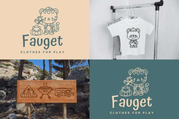 Camping Doodle Font - Preview 6