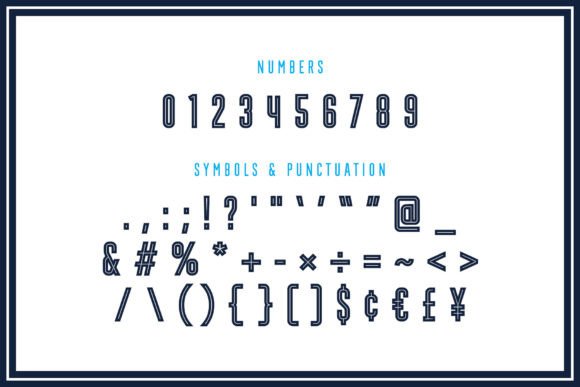 Jersey Font PNG with transparent background - Preview 2