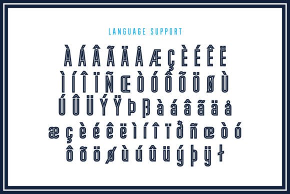 Jersey Font PNG with transparent background - Preview 3
