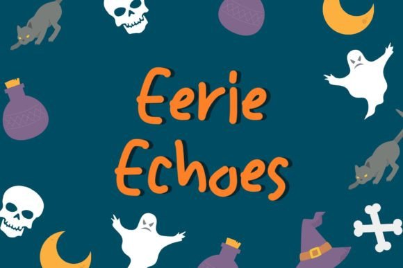 Eerie Echoes Font - Preview 4