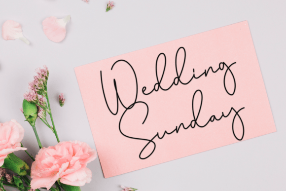 Graduation Font by Black line  Creative Fabrica
