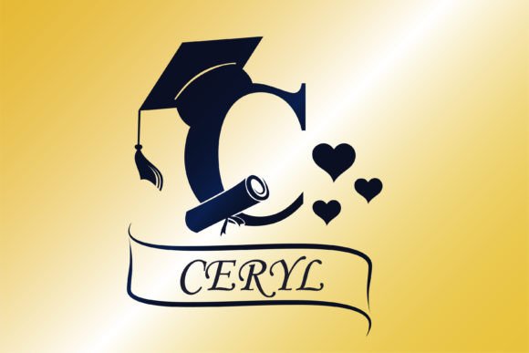 Graduation Monogram Font - Preview 3