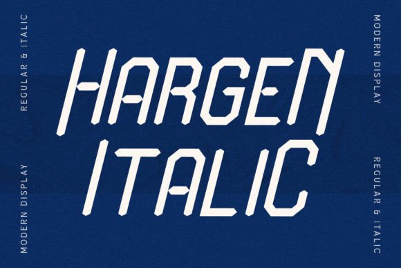 Hargen Font - Preview 4