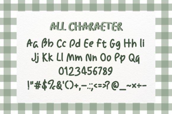 Jingle Bell Font PNG with transparent background - Preview 3