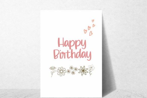 Line Doodle Font PNG with transparent background - Preview 1