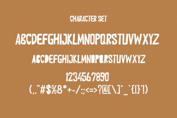 Moam Font PNG with transparent background - Preview 3