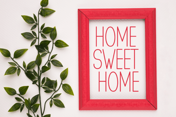 Paper Flower Font PNG with transparent background - Preview 4