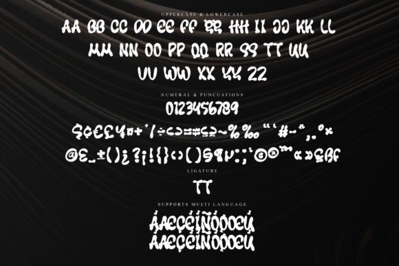 Singer Font font preview - 5
