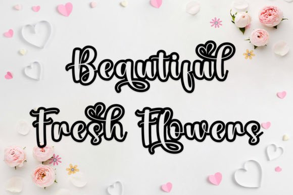 Boyka Outline Font - Preview 3