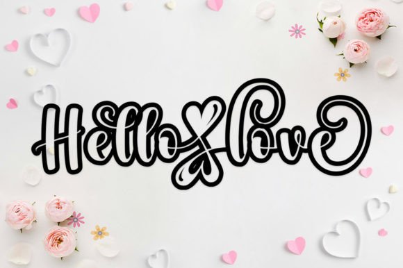 Boyka Outline Font - Preview 5