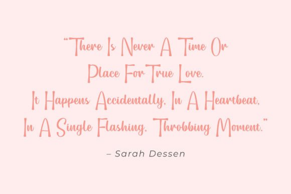 Cheerful Valentine Font - Preview 2