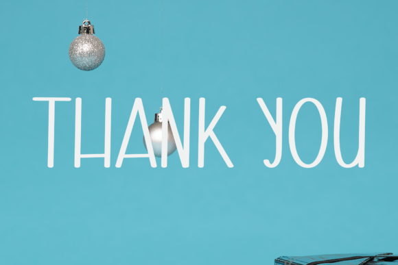 Host Christmas Font PNG with transparent background - Preview 5