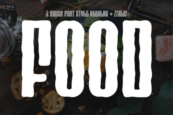 Jopersag Brush Font PNG with transparent background - Preview 3