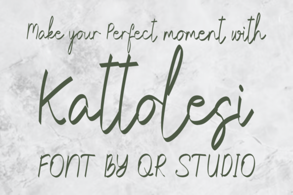 Kattolesi Font PNG with transparent background - Preview 5