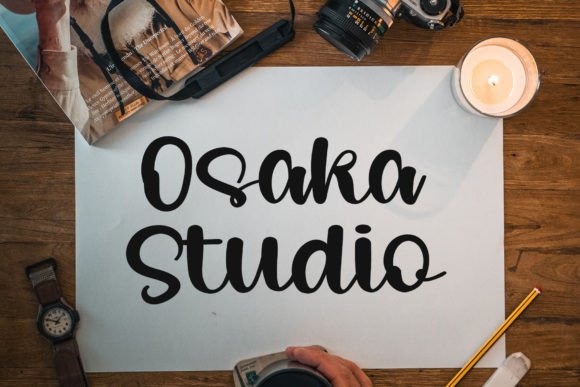 Rambling Font PNG with transparent background - Preview 3