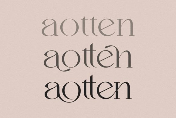 Aotten Font - Preview 5