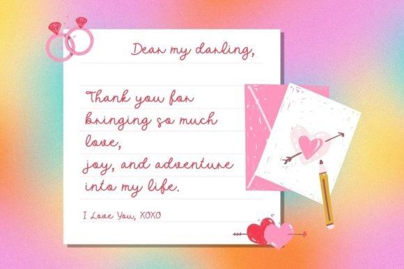 Adorable Things Font - Preview 1