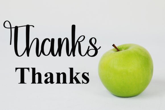 Apple Font - Preview 6