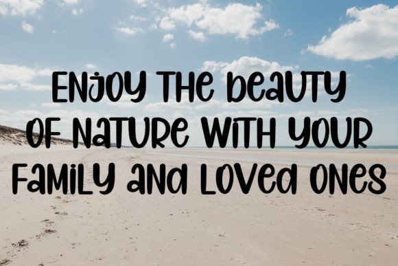 Beach Font - Preview 2