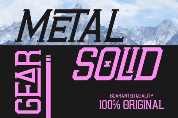 Brocket Flaming Font - Preview 4