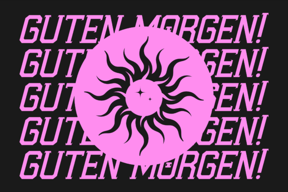 Brocket Flaming Font - Preview 6