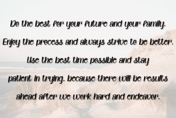 Beach Vintage Font - Preview 3