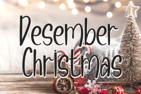Boho Christmas Font - Preview 3