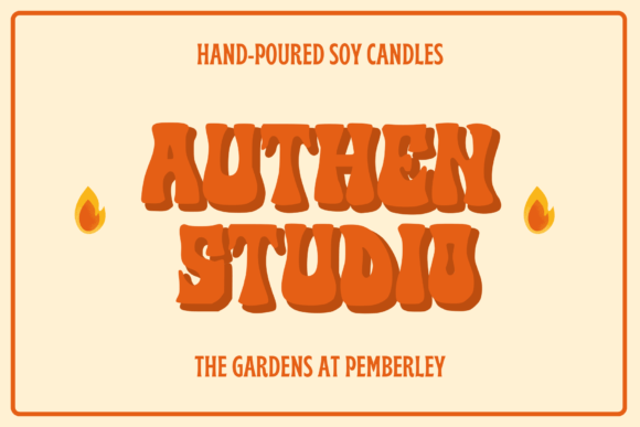 Camed Groovy Font - Preview 1