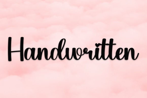 Caring Font - Preview 4